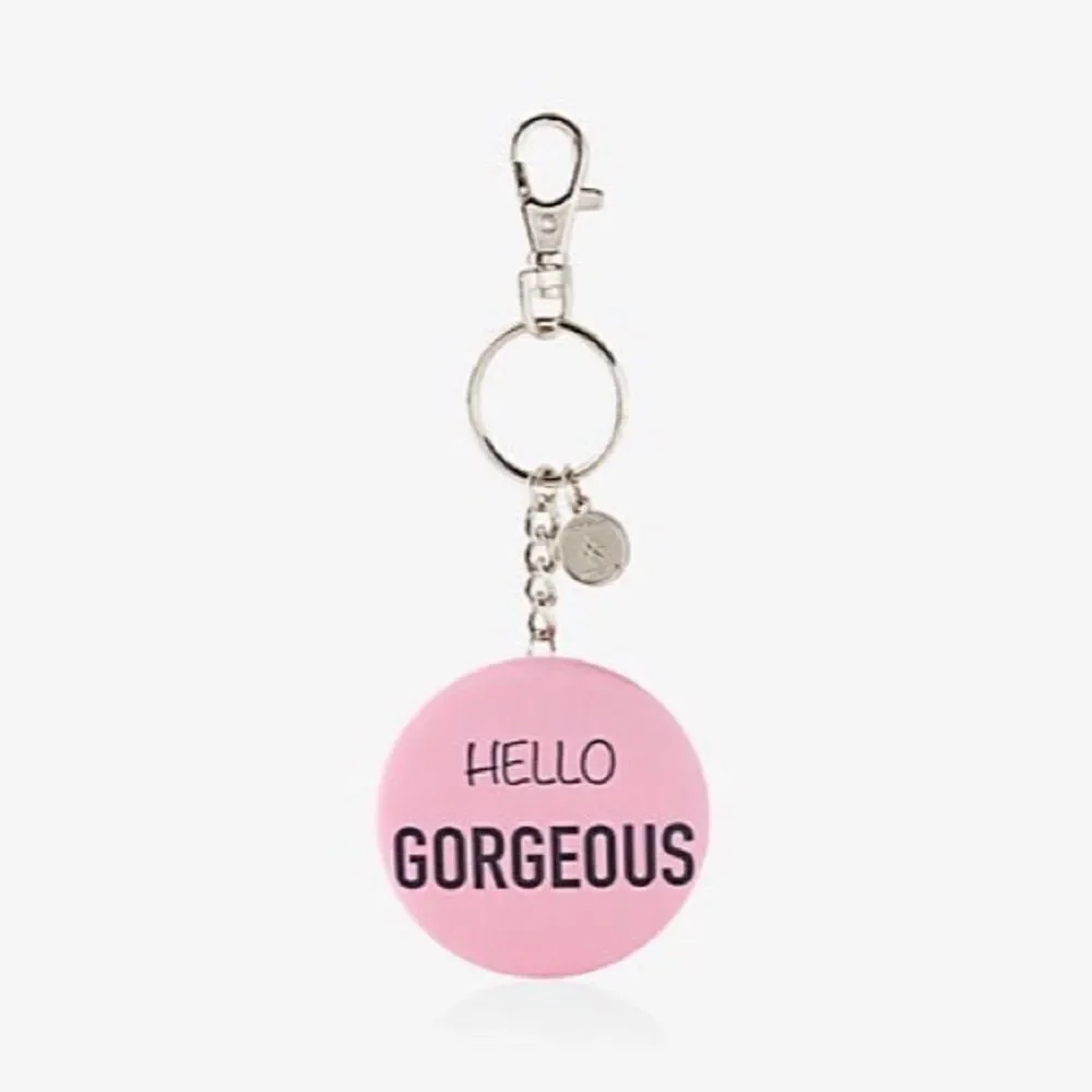 ✨HP✨Hello Gorgeous Keychain And Bag Charm✨